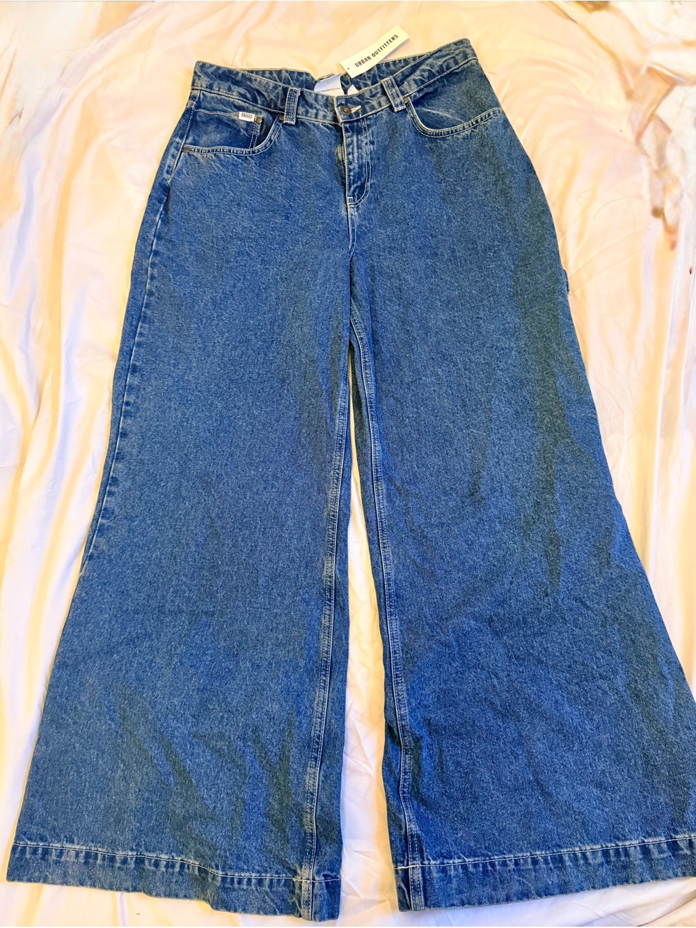 RAGGED Jeans by Urban Outfitters Wide-Leg Carpenter Jeans NWT